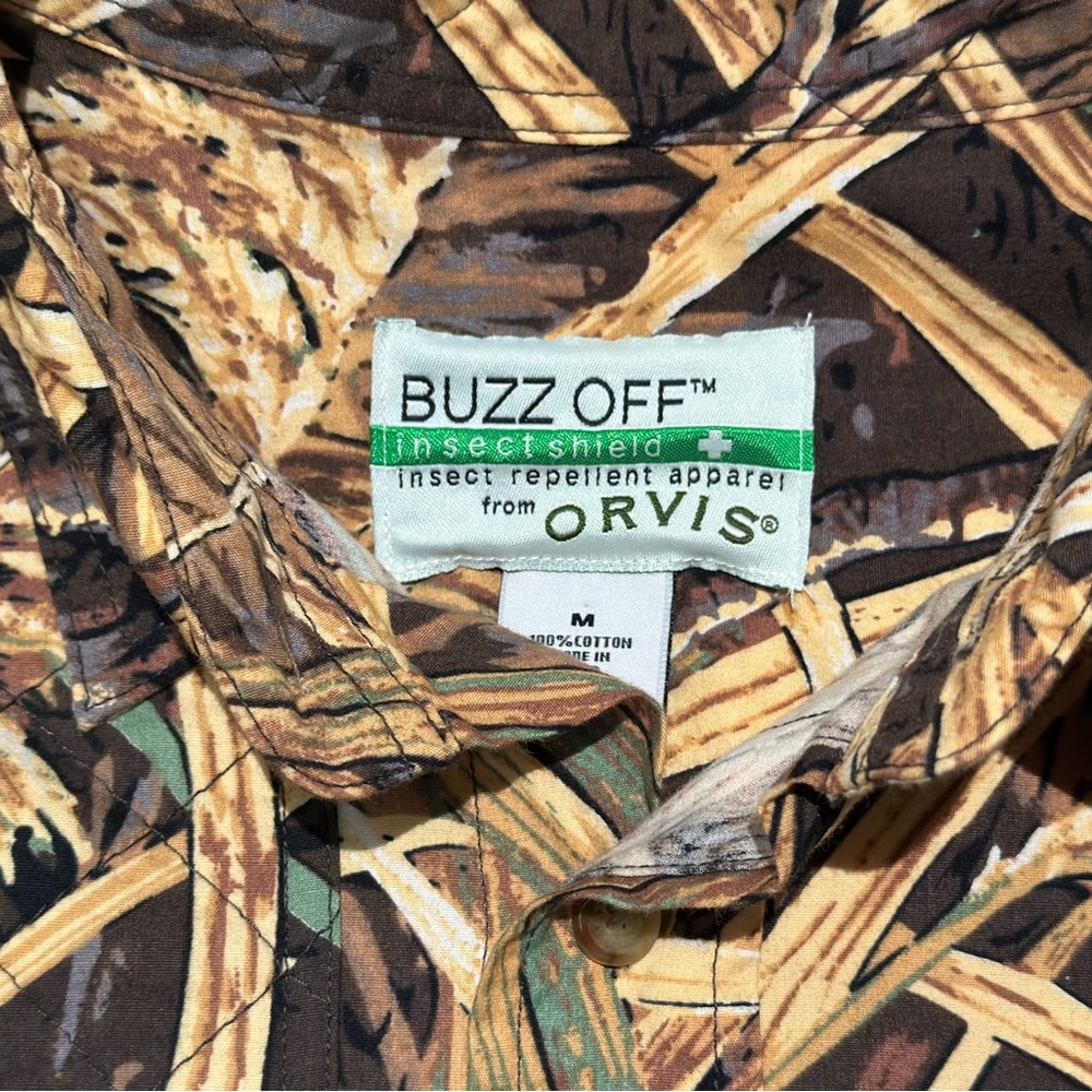 Orvis Fall Flight Camouflage Shirt (M)